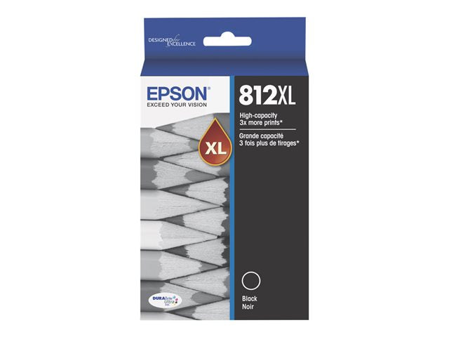 Epson T812 Original High Yield Inkjet Ink Cartridge - Black Pack