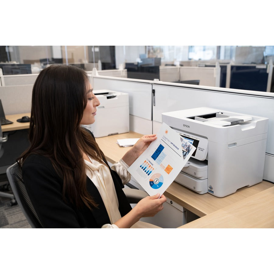 Epson WorkForce Pro WF-C4810 Inkjet Multifunction Printer - Color C11CJ05205