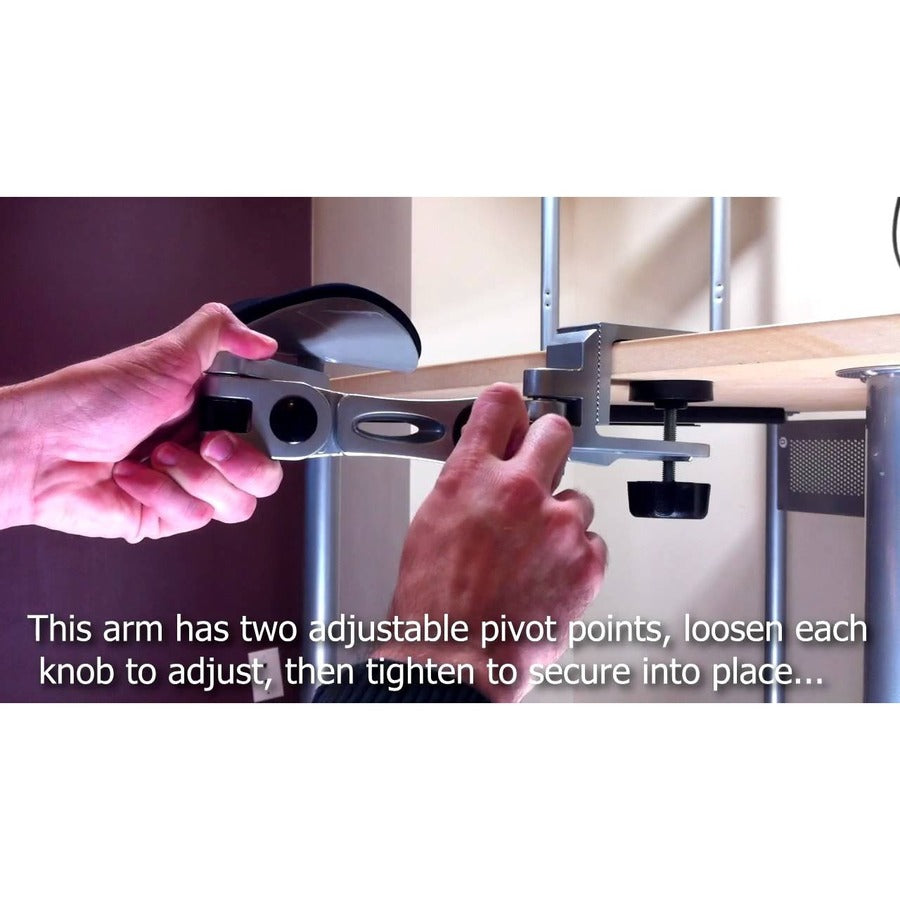 Ergoguys ErgoArm Ergonomic Pc Armrest Adjustable With Removable Mouse Pad SA-600P