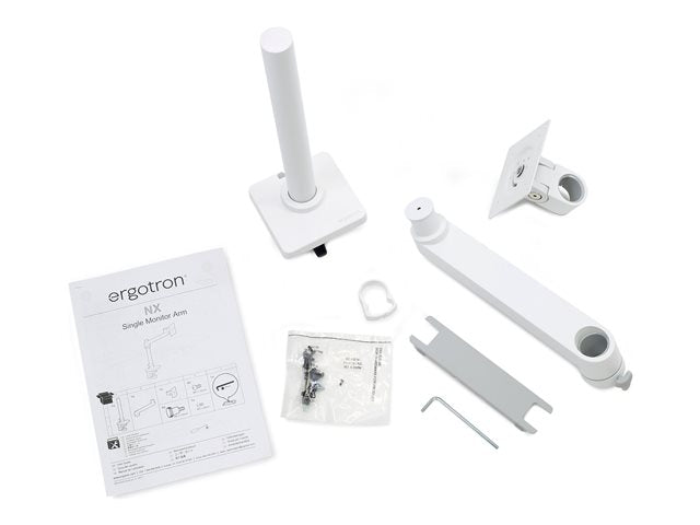 Ergotron Mounting Arm for Monitor - White