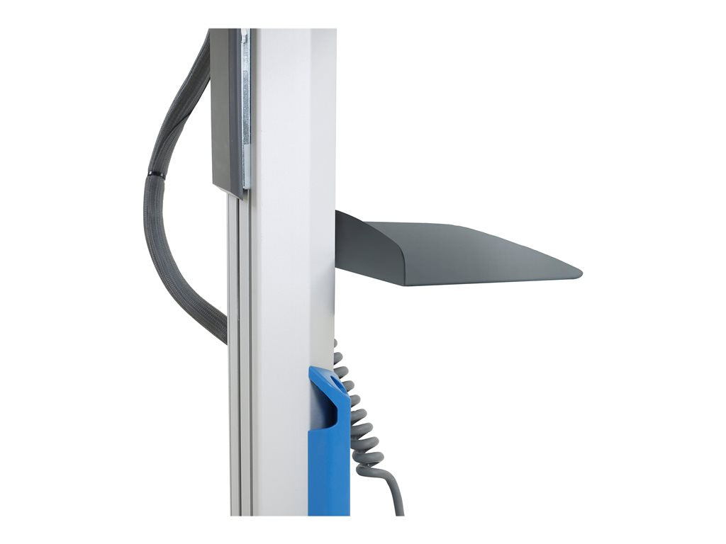Ergotron - Mounting component (shelf) - for printer / small equipment - metal - dark gray - cart mountable - for P/N: