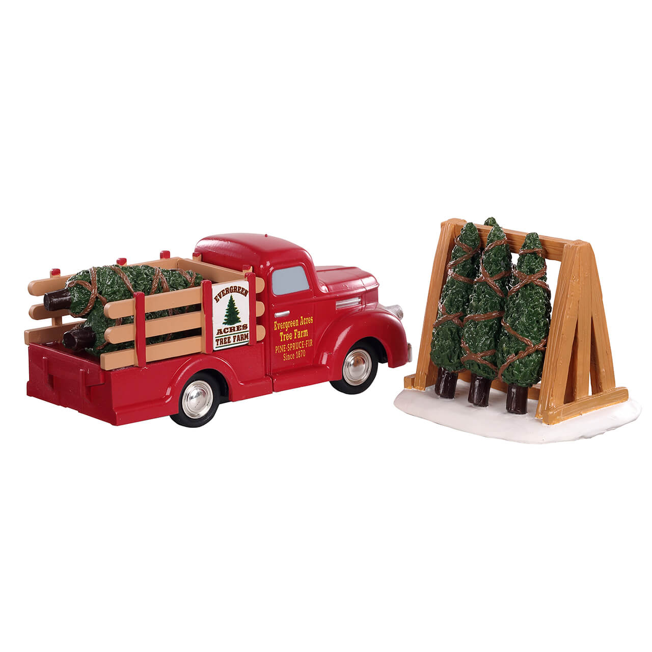 Evergreen Acres Tree Delivery - 2 Piece Set
