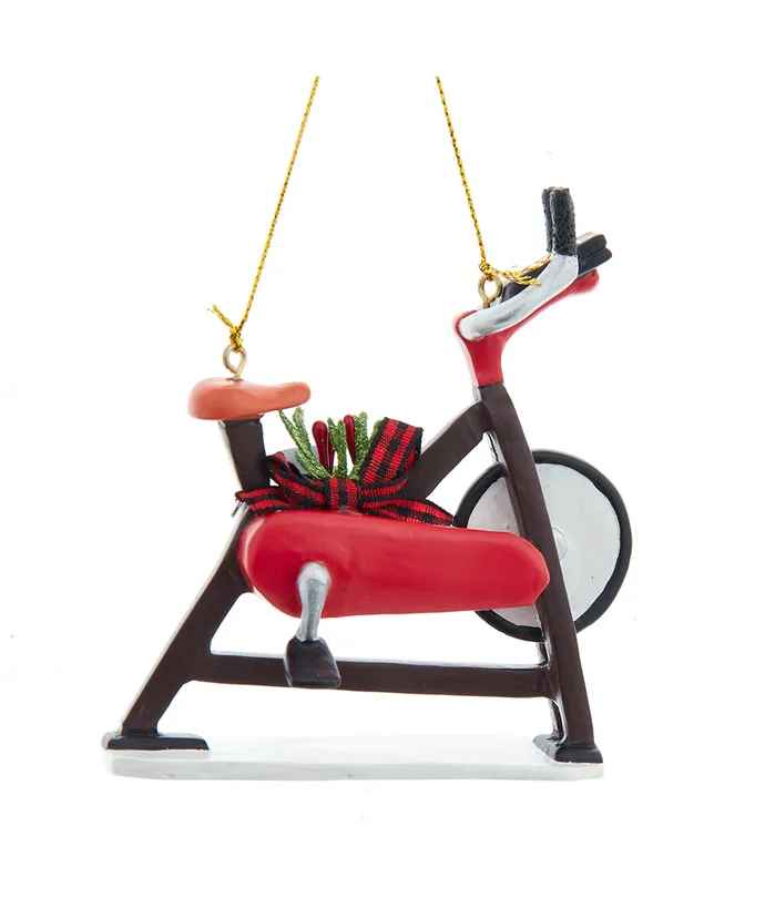 Exercise Bicycle Ornament