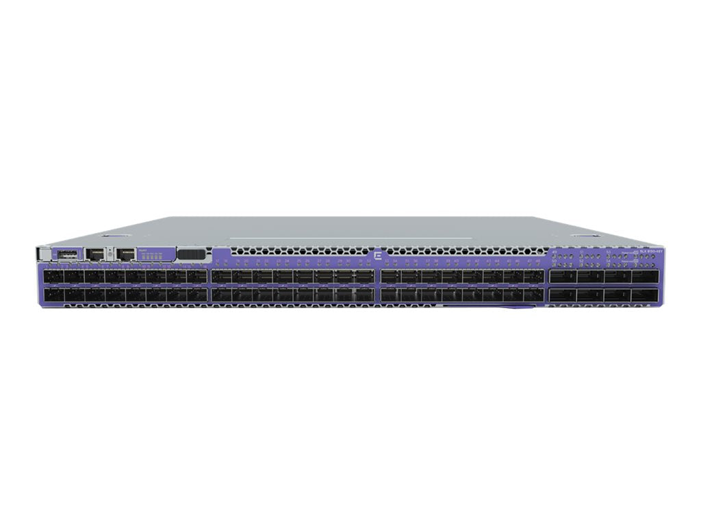 Extreme Networks ExtremeSwitching SLX9150-48XT-6C - Switch - L3 - managed - 48 x 1 Gigabit / 10 Gigabit Ethernet + 6 x 40/100 SLX9150-48XT-6C-AC-R