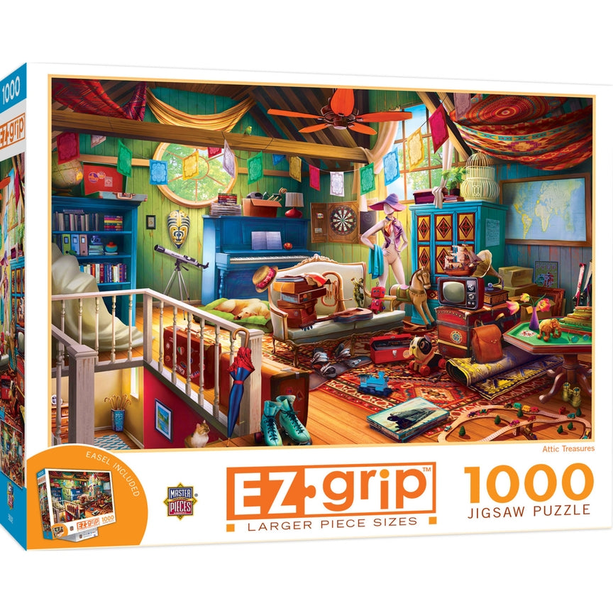 Ez Grip - Attic Treasures 1000 Piece Puzzle