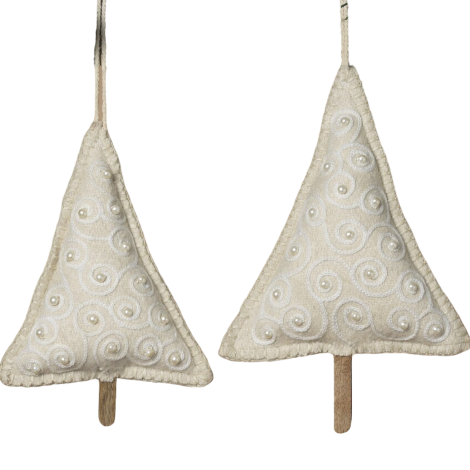 Fabric Tree Ornament -