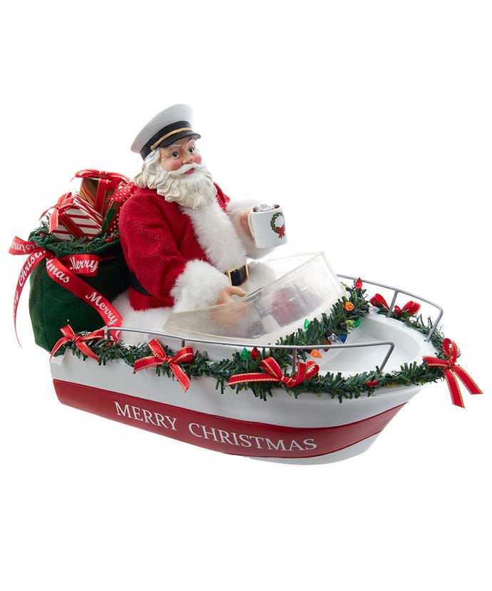 Fabriché Boat Captain Santa