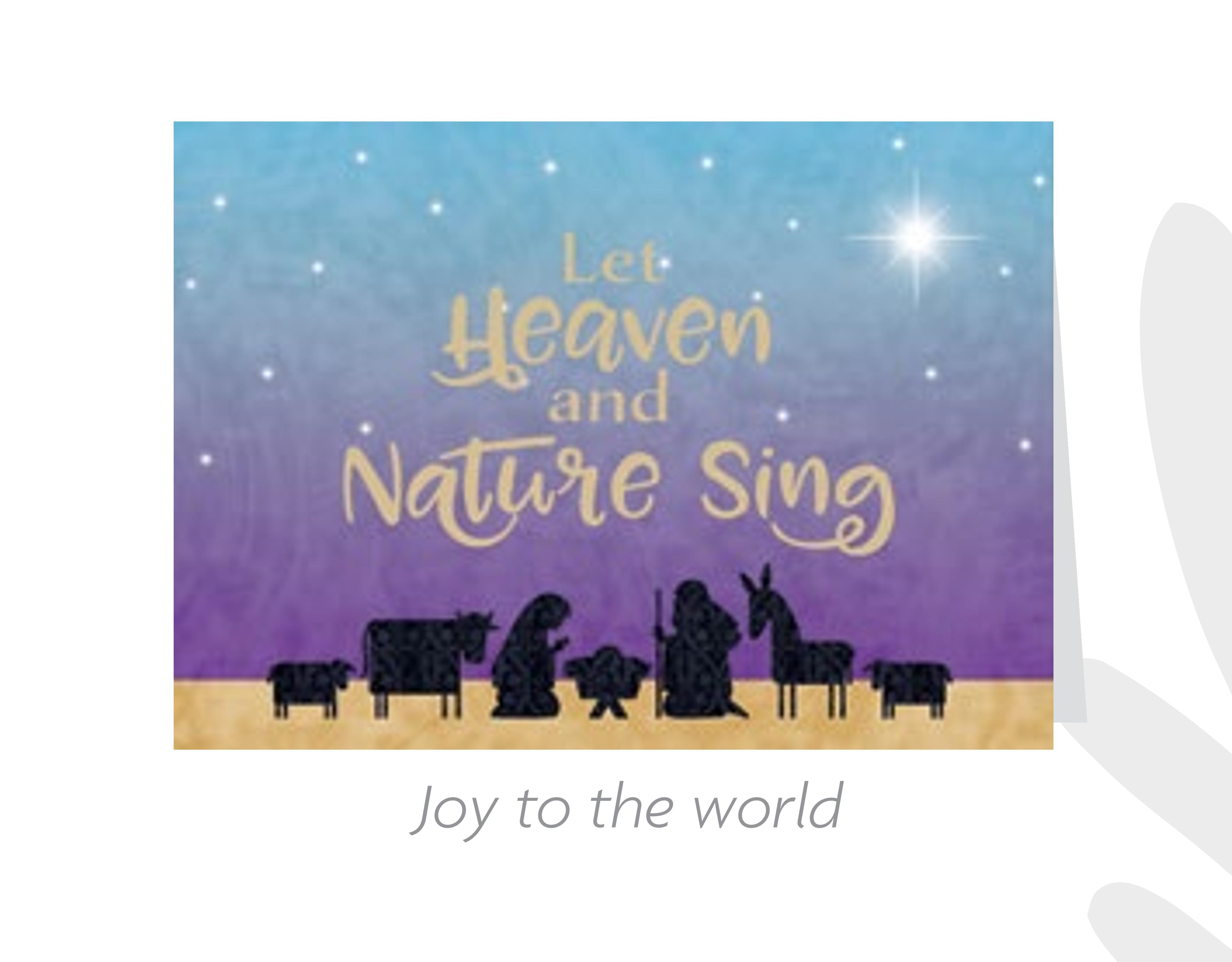Faith in Tradition 16 Count Card Set - Let Heaven and Nature Sing