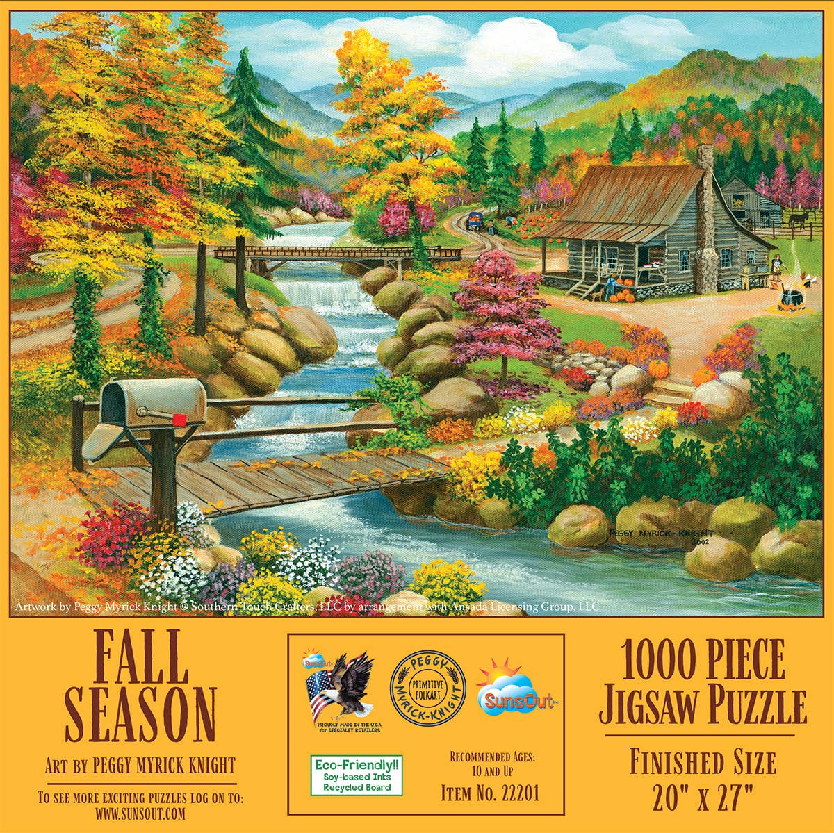 Fall Season 1000 Piece Jigsaw Puzzle