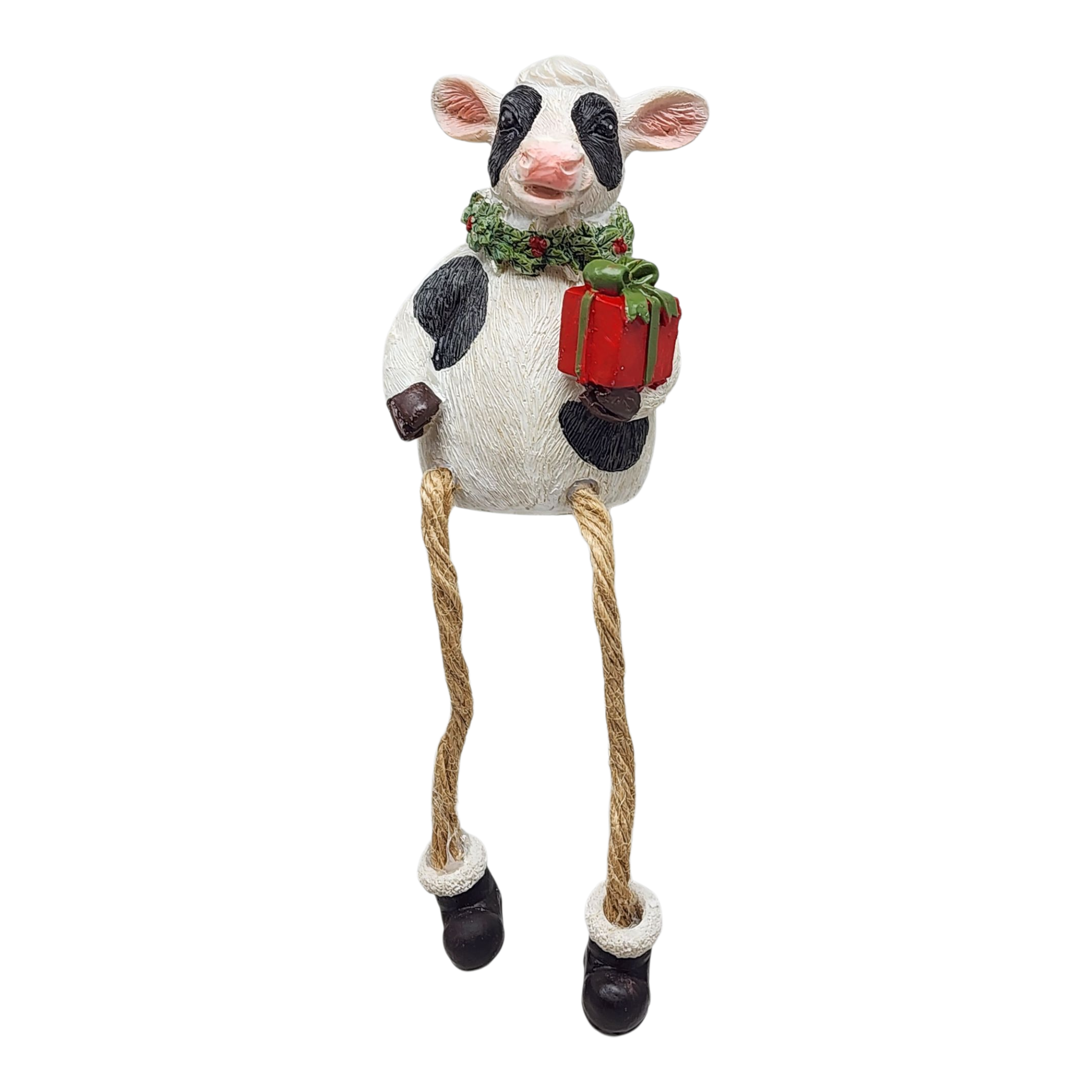 Farm Animal Shelf Sitter - Cow