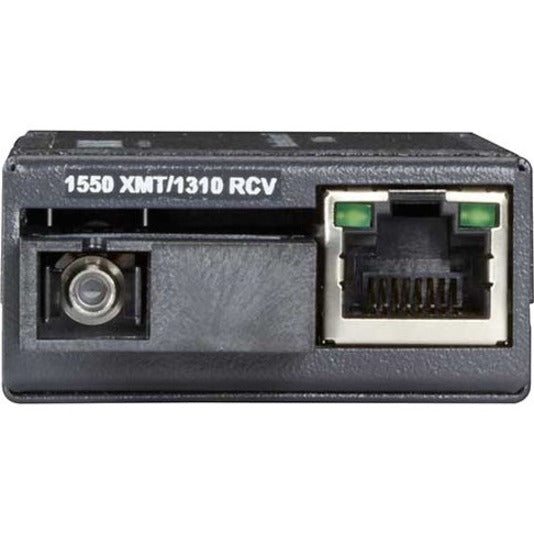 Fast Ethernet Media Converter - Black Box MultiPower 10/100-Mbps Copper to Singlemode Fiber | Tecisoft LHC029A-R4