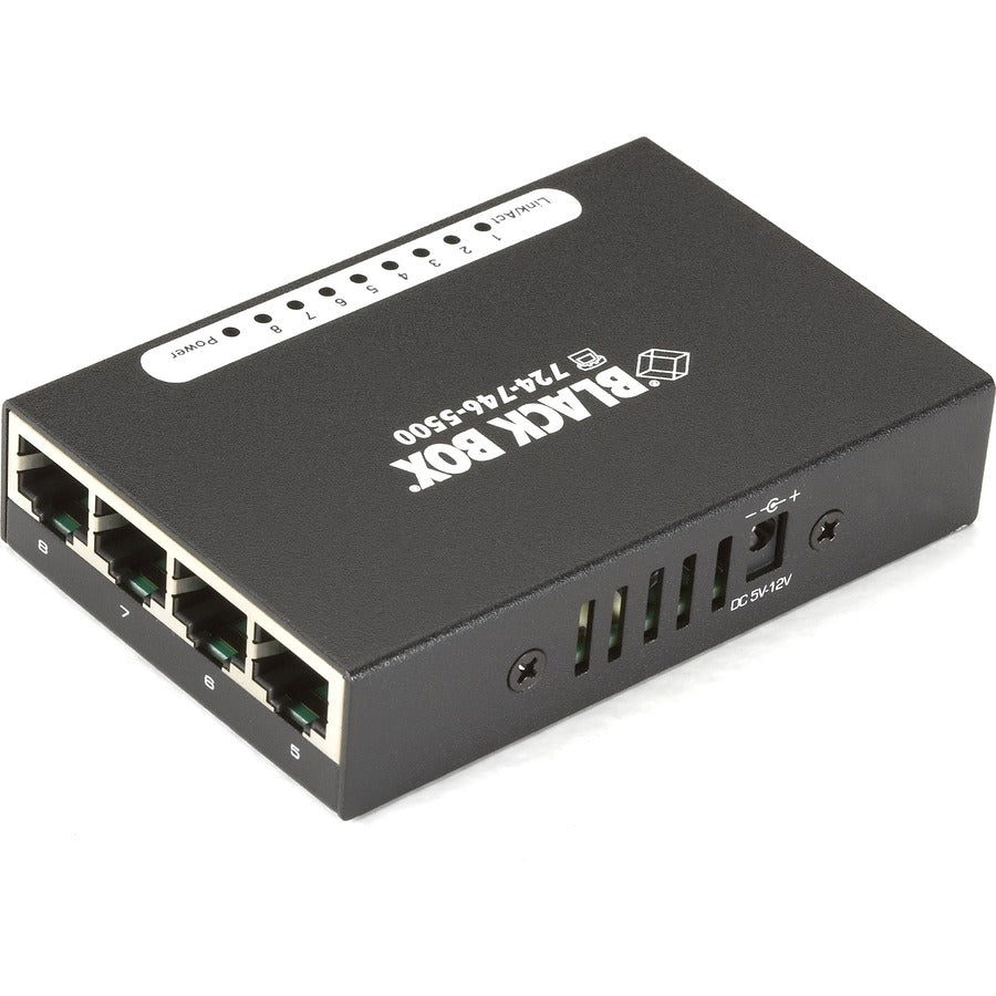 Fast Ethernet Switch 8-Port - USB-Powered Network Switch | TecISoft LBS008A