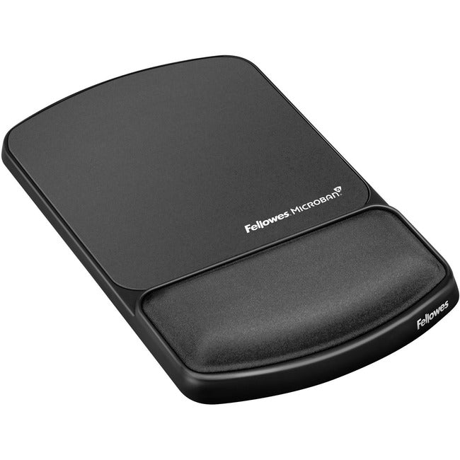 Fellowes Mouse Pad / Wrist Support With Microban&Reg; Protection 9175101