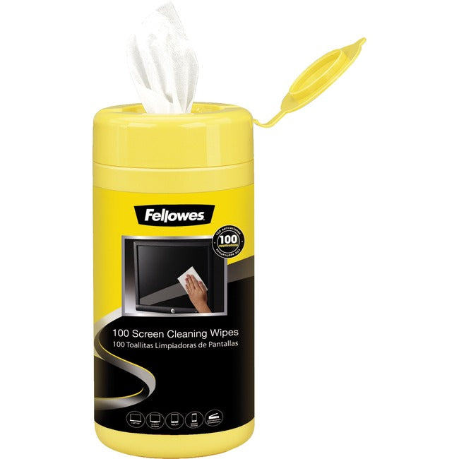 Fellowes Screen Cleaning Wipes Safely Remove Dust, Dirt, And Fingerprints From G
