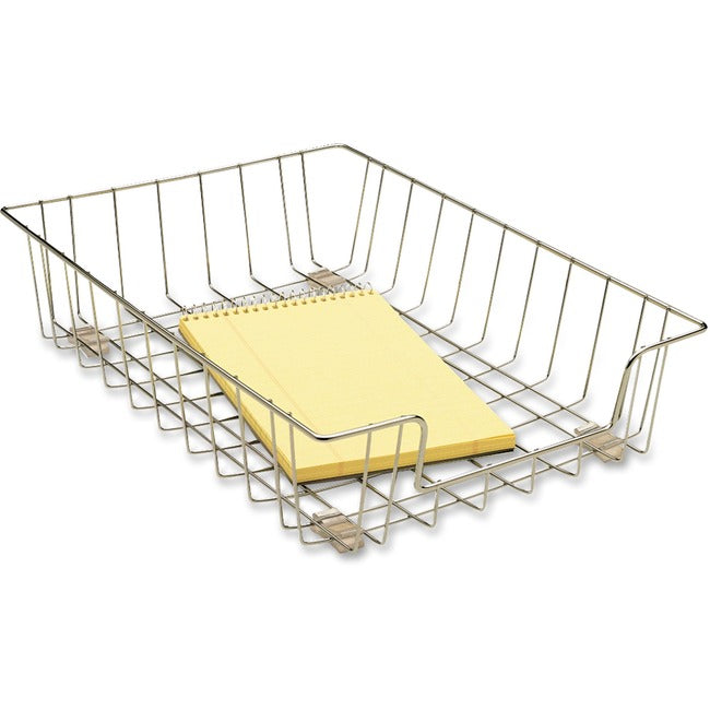 Fellowes Wire 3In Letter Tray With Contemporary Design Organizes Documents And F Fel-60012