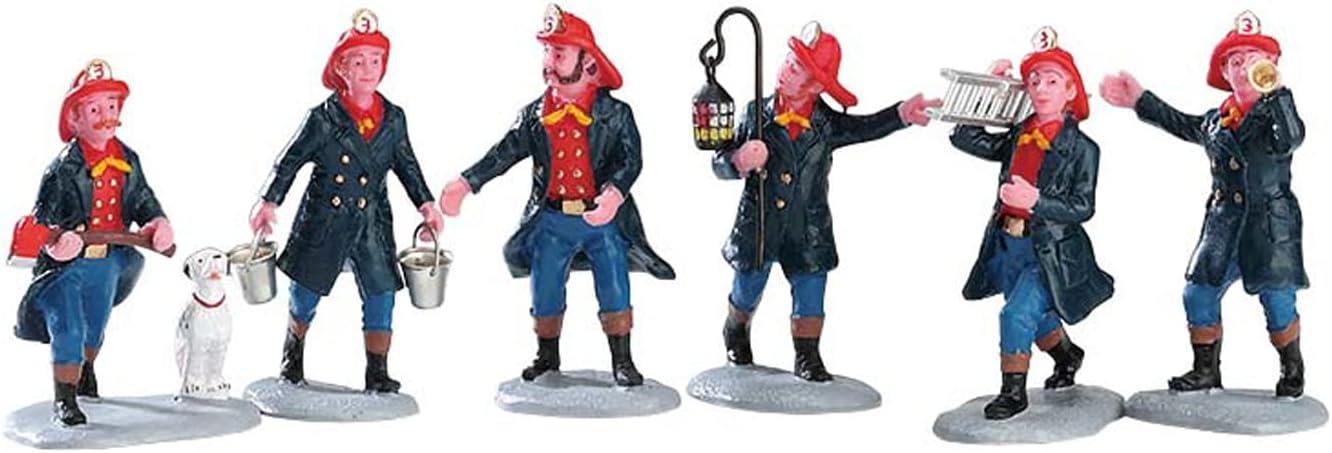 Firemen - 6 Piece Set