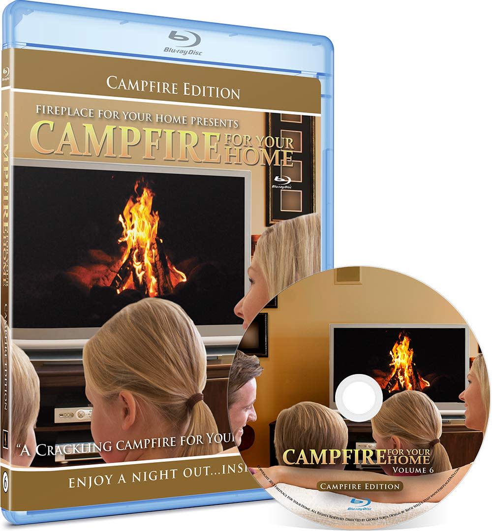Fireplace For Your Home Dvd - Campfire Blue Ray