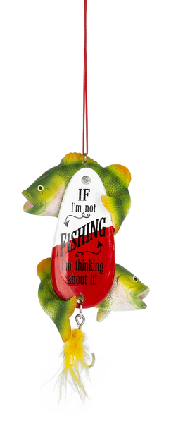 Fishing Ornaments - If I'm Not Fishing -Lure