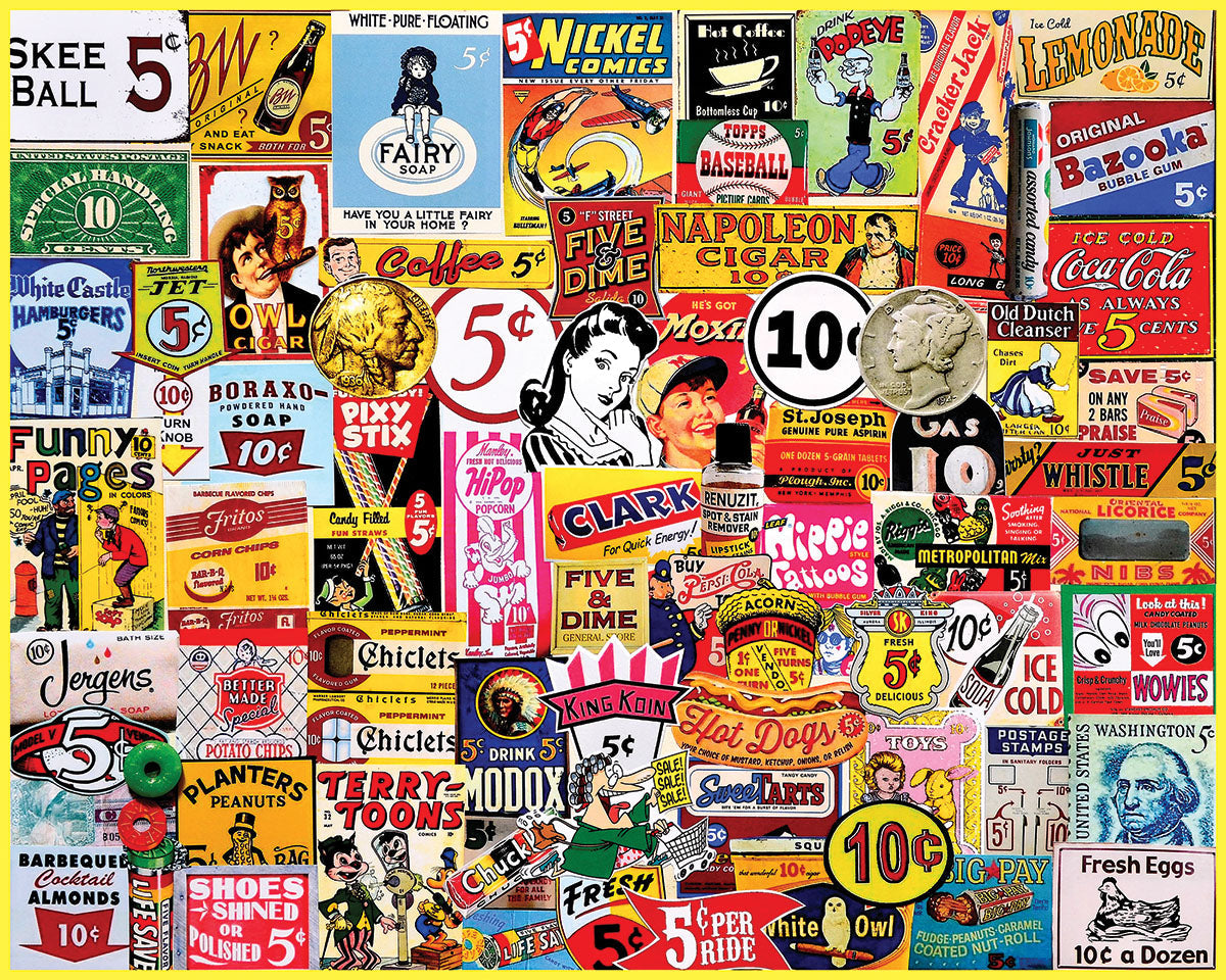 Five & Dime - 1000 Piece Jigsaw Puzzle