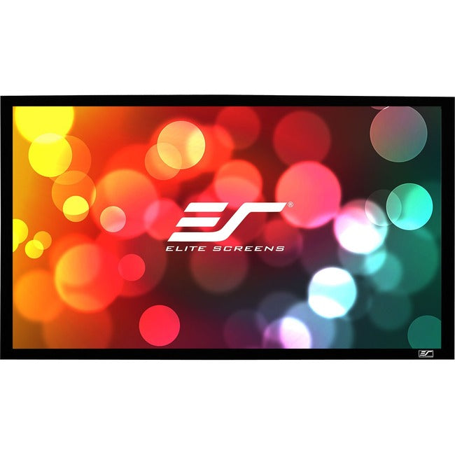 Fixed Frame Projection Screen - Elite Screens SableFrame CineGrey 3D 110-Inch | Tecisoft ER110DHD3
