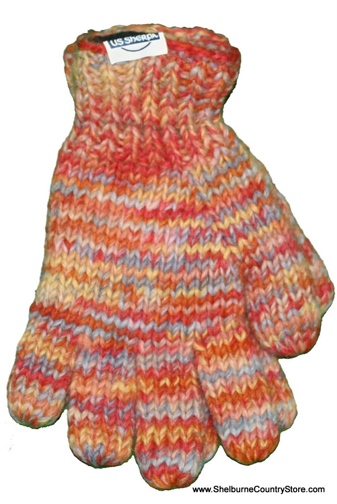 Fleece Lined Wool Glove - Style 1
