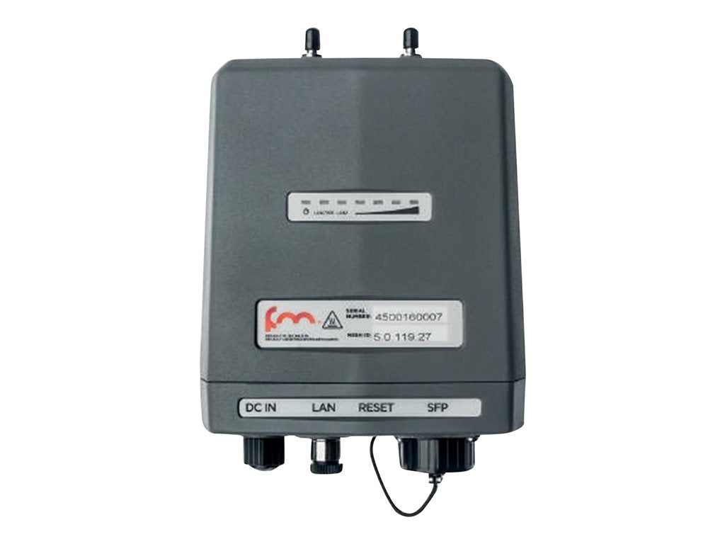 Fluidmesh FM4500 Fiber - Wireless bridge - SNMP - pole / DIN rail mountable