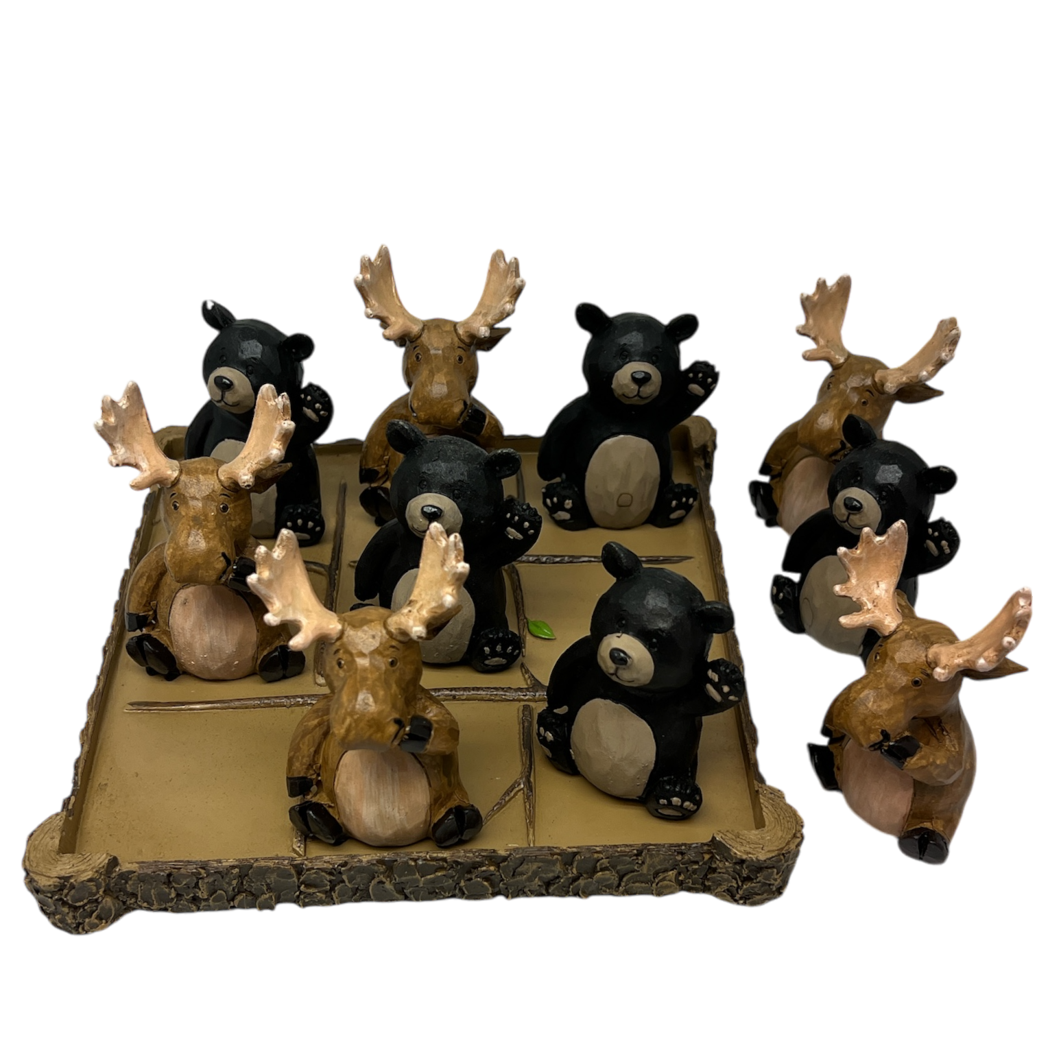 Forest Animal Tic-Tac-Toe Game