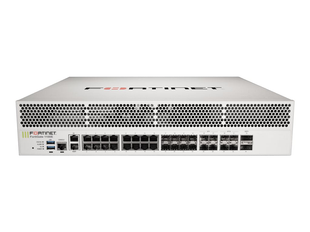 Fortinet FortiGate 1100E-DC - Security appliance - with 5 years FortiCare Premium Support + 5 years FortiGuard