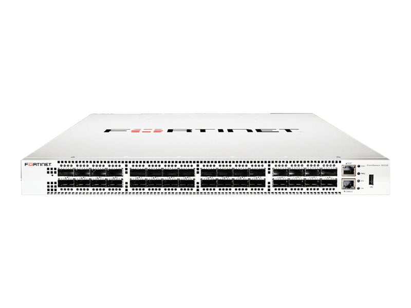 Fortinet FortiSwitch 3032E - Switch - managed - 32 x 100 Gigabit QSFP28 / 40 Gigabit QSFP+ - rack-mountable - government