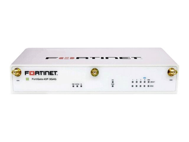 Fortinet FortiWiFi 40F-3G4G - Security appliance - with 1 year FortiCare Premium Support + 1 year FortiGuard Enterprise