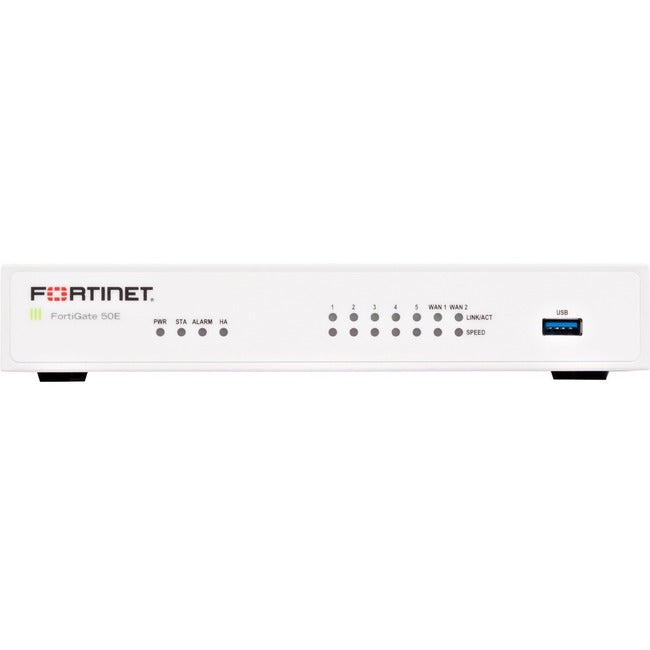 Fortinet FortiGate 50E Network Security/Firewall Appliance FG50E-BDL-USG-900-60