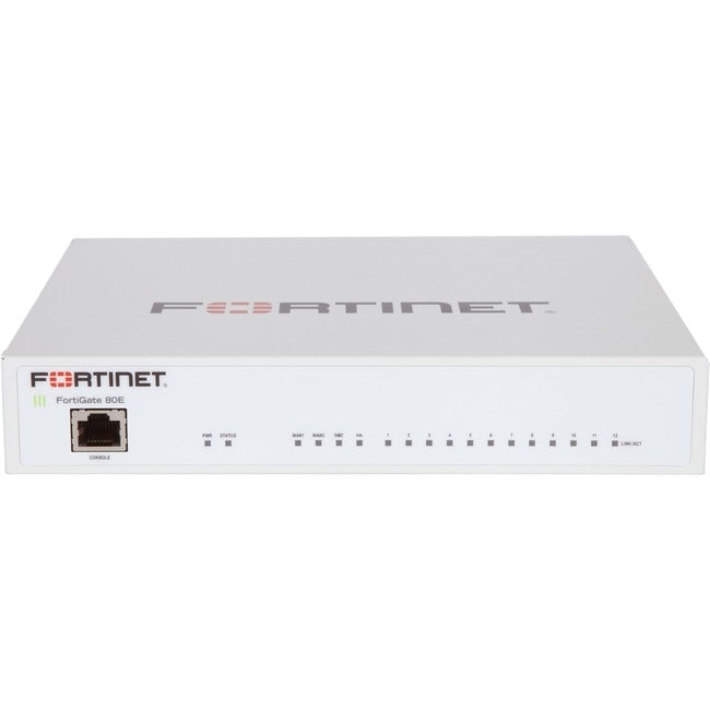 Fortinet FortiGate 80E-POE Network Security/Firewall Appliance FG80E-POE-BDL-950-60