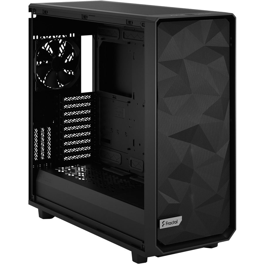 Fractal Design Fd-C-Mes2X-01 Meshify 2 Xl Black Atx Flexible Dark Tinted Tempered Glass Window Full Tower Computer Case (Black)