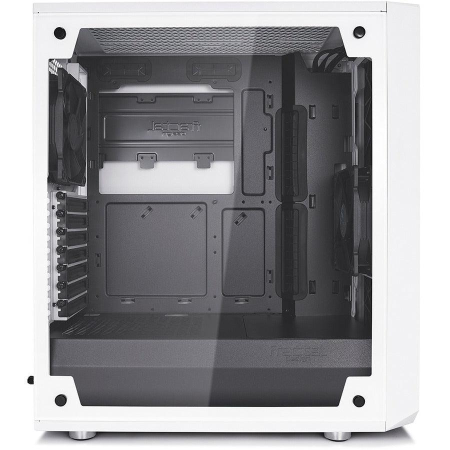 Fractal Design Meshify C - Tg No Power Supply Atx Mid Tower (White)