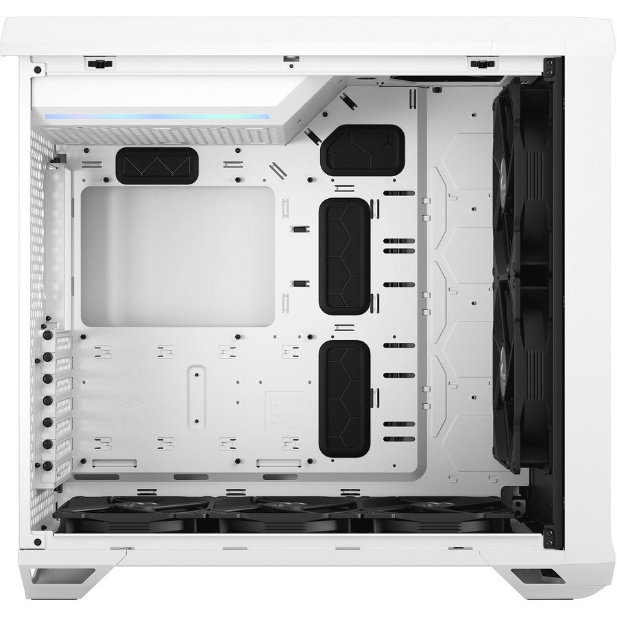 Fractal Design Torrent White E-Atx Tempered Glass Window High-Airflow Mid Tower Computer Case - Fd-C-Tor1A-03 (White)