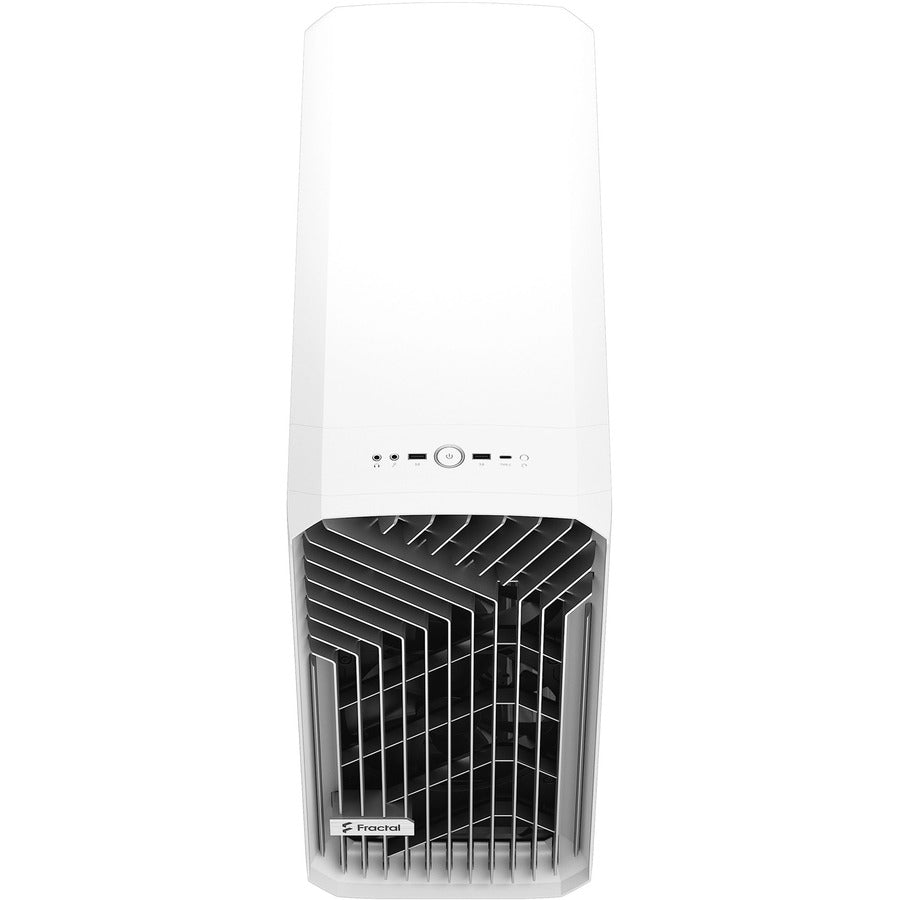Fractal Design Torrent White E-Atx Tempered Glass Window High-Airflow Mid Tower Computer Case - Fd-C-Tor1A-03 (White)