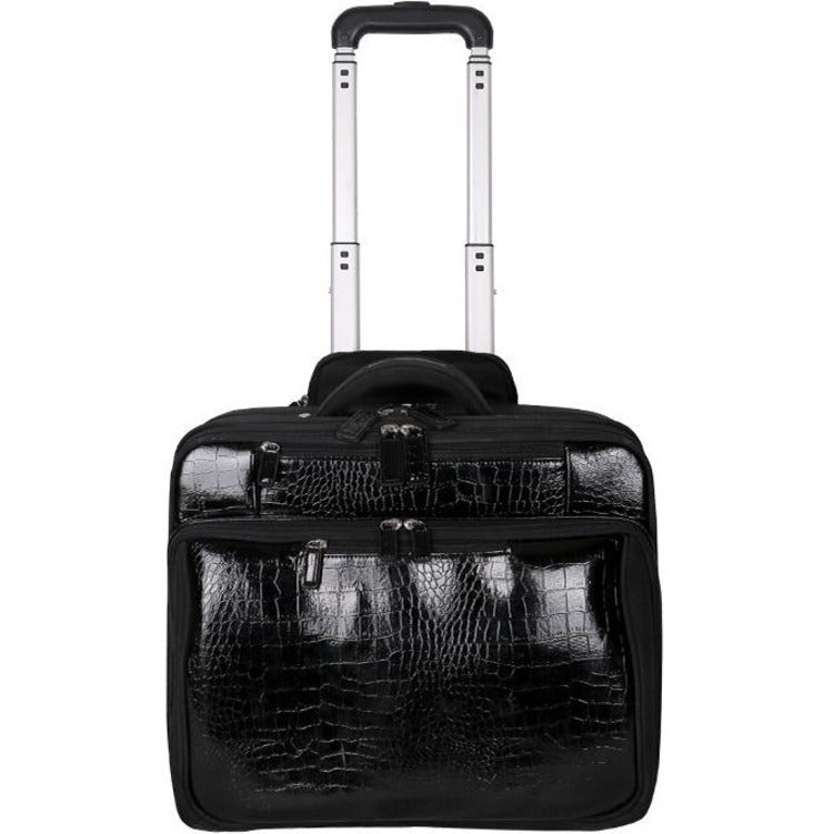 Francine Collection Croco Carrying Case (Roller) for 17 Notebook FFSROLLER-1