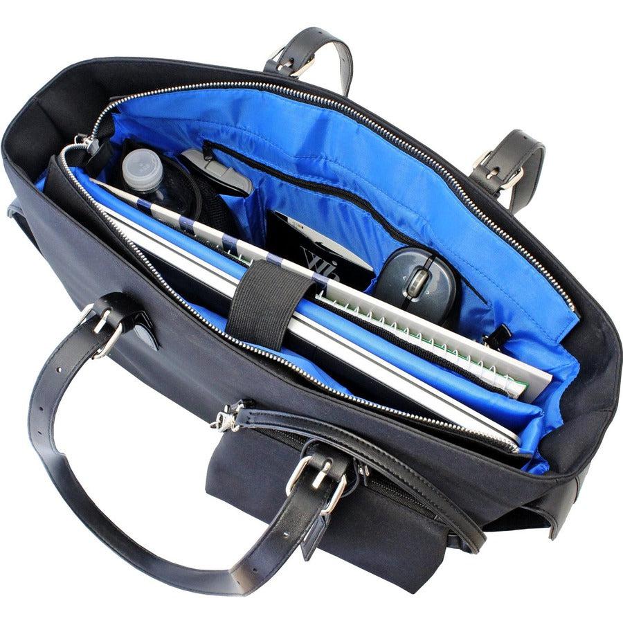 Francine Collection Slim Liberator Carrying Case (Tote) for 14 to 14.1" Notebook - Black" FWTM14BKLIB