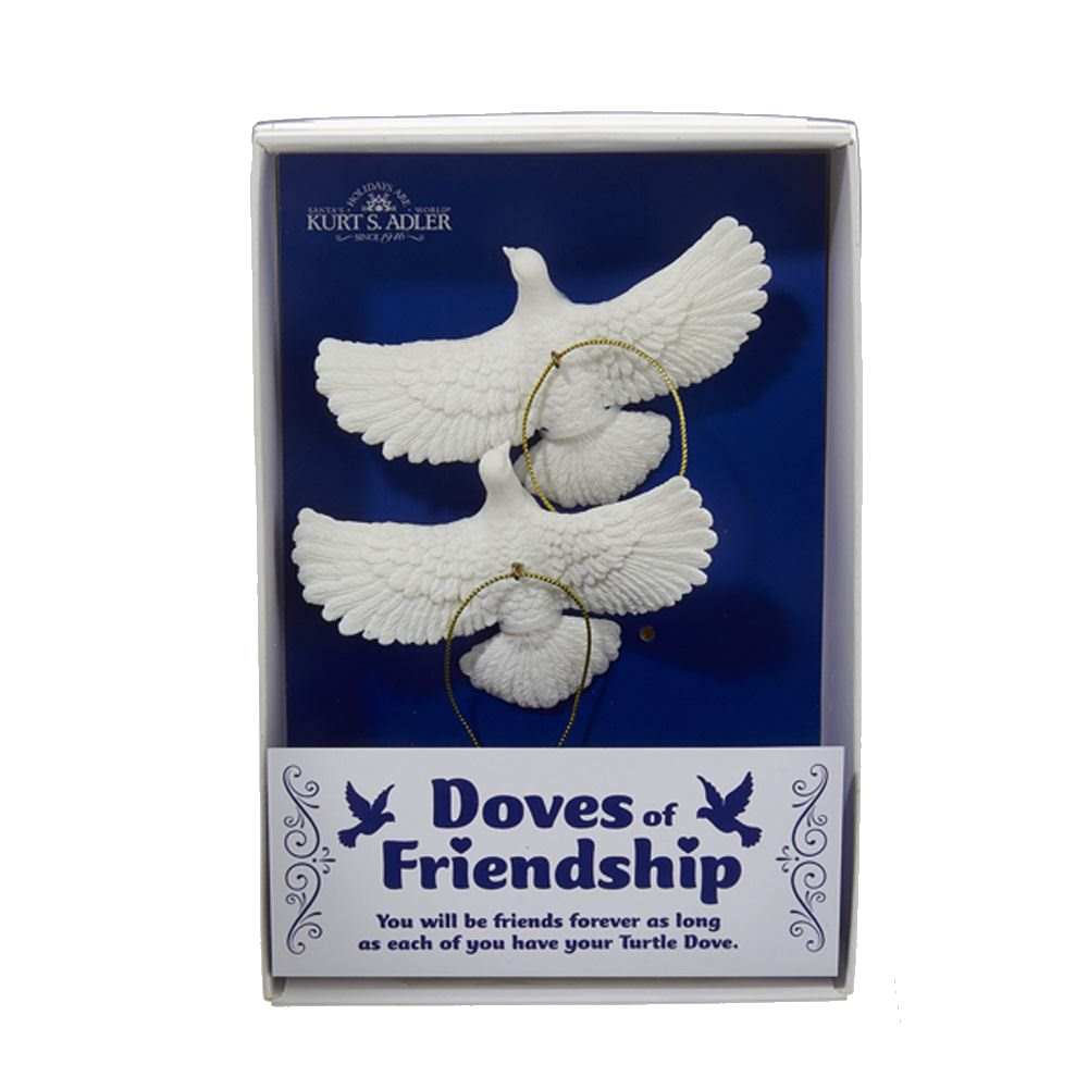 Friendship Dove 2 Piece Ornament