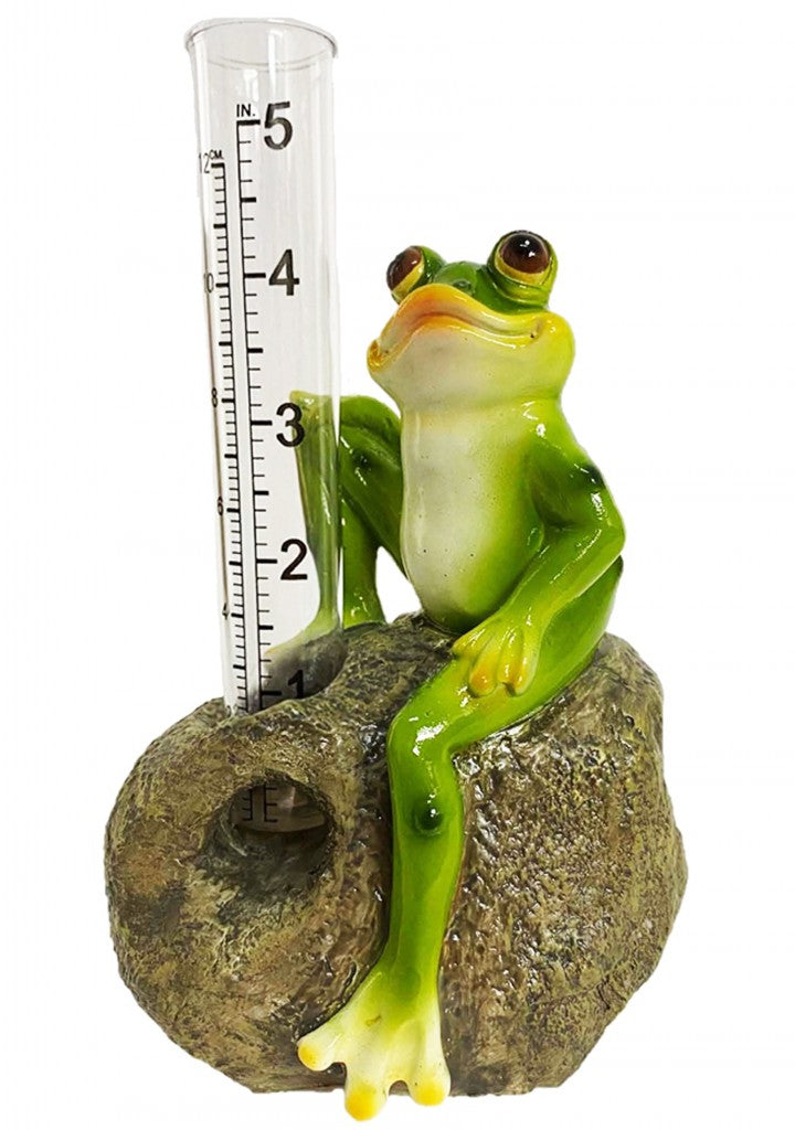 Frog Rain Gauge