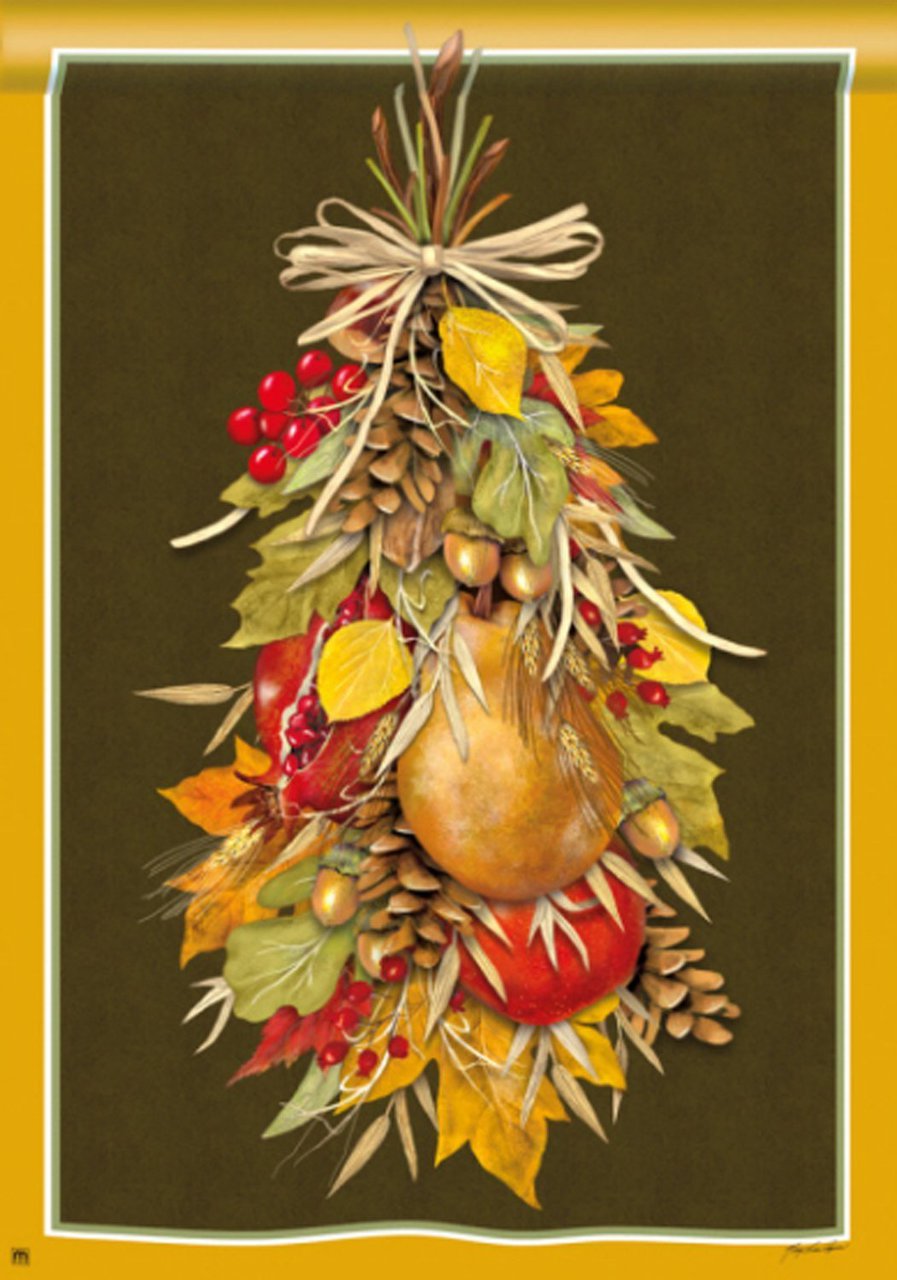 Fruits of Fall standard Flag - 28x40