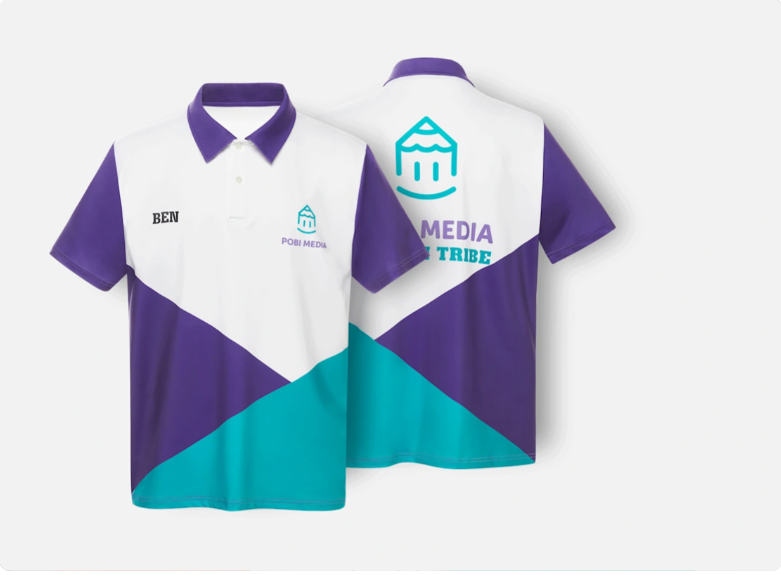 Full Custom Performance Polo Shirt – Designed for You, Built to Perform