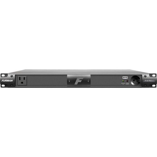 Furman 20A Advanced Power Conditioner W/SMP, No Lights, 9 Outlets, 1RU, 10Ft Cord P-8 PRO C