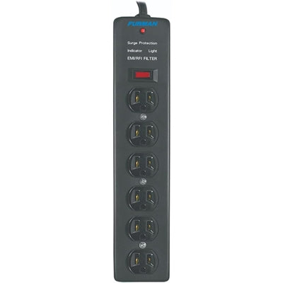 Furman SS-6 6-Outlet Power Conditioner Strip with Surge Protection