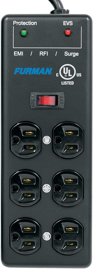 Furman Sound PRO 6-Outlets Surge Suppressor SS-6B