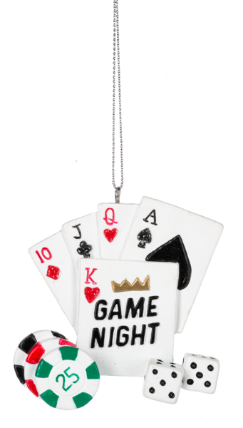 Game Night Ornament - Casino