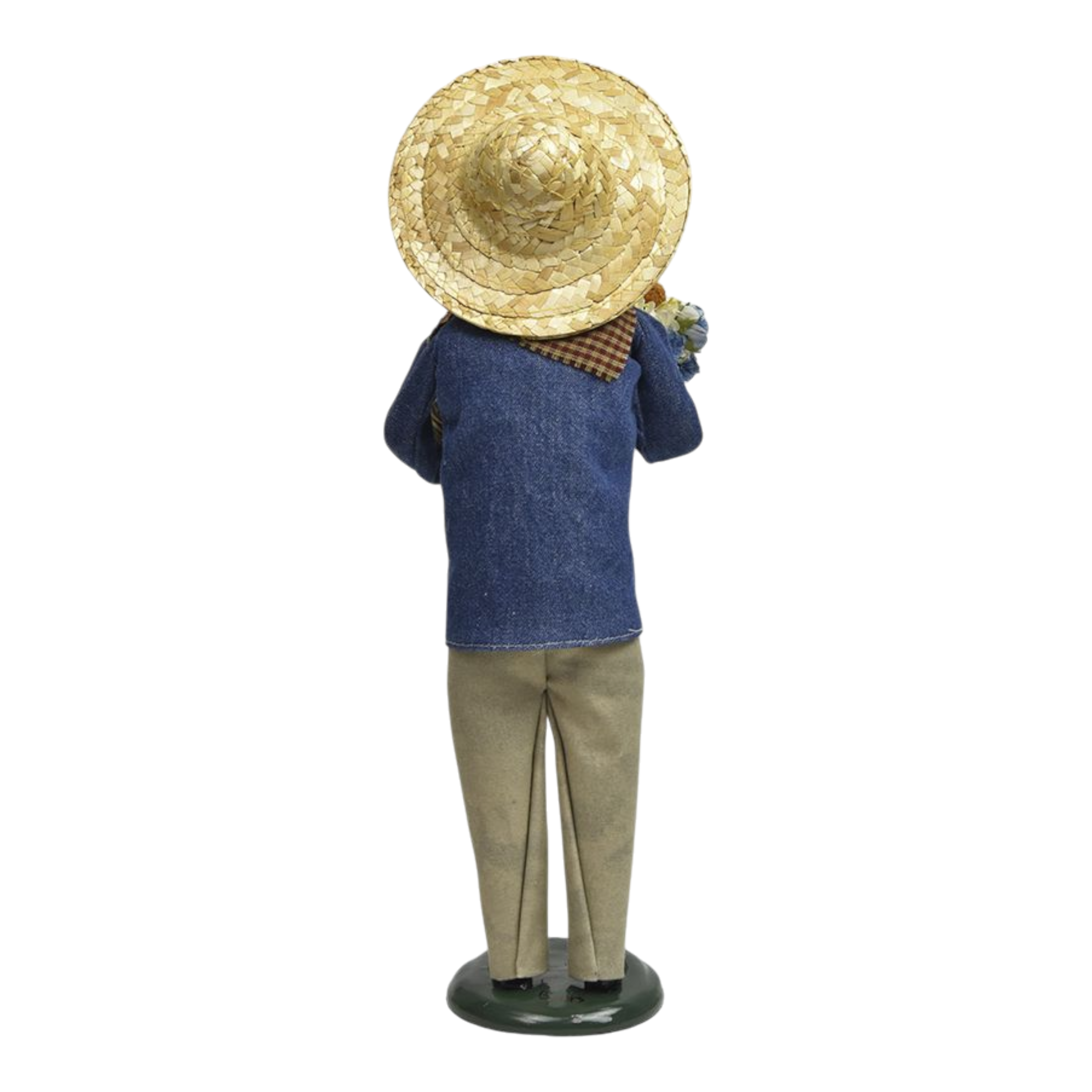 Gardening Man with Pipe