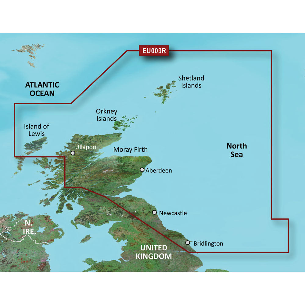 Garmin BlueChart® g3 HD - HXEU003R - Great Britain Northeast Coast -