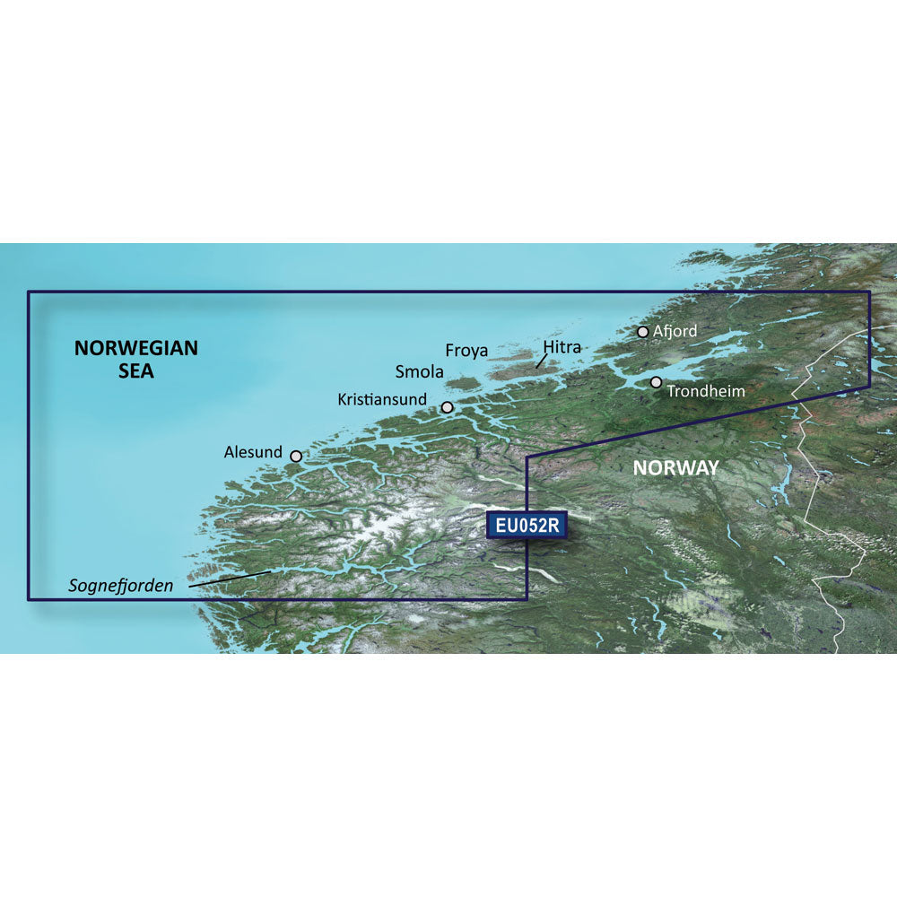 Garmin BlueChart® g3 HD - HXEU052R - Sognefjorden - Svefjorden -