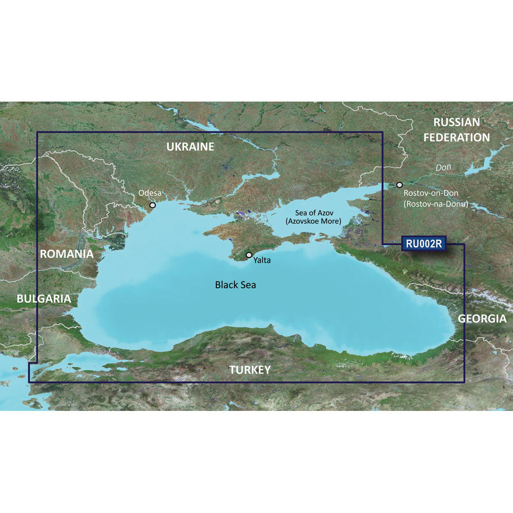 Garmin BlueChart® g3 HD - HXRU002R - Black Sea & Azov Sea -